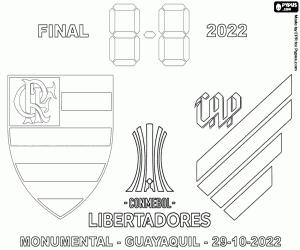 Copa Libertadores Final Coloring Page Printable Game