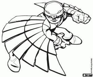 falcon super hero squad coloring pages - photo #5